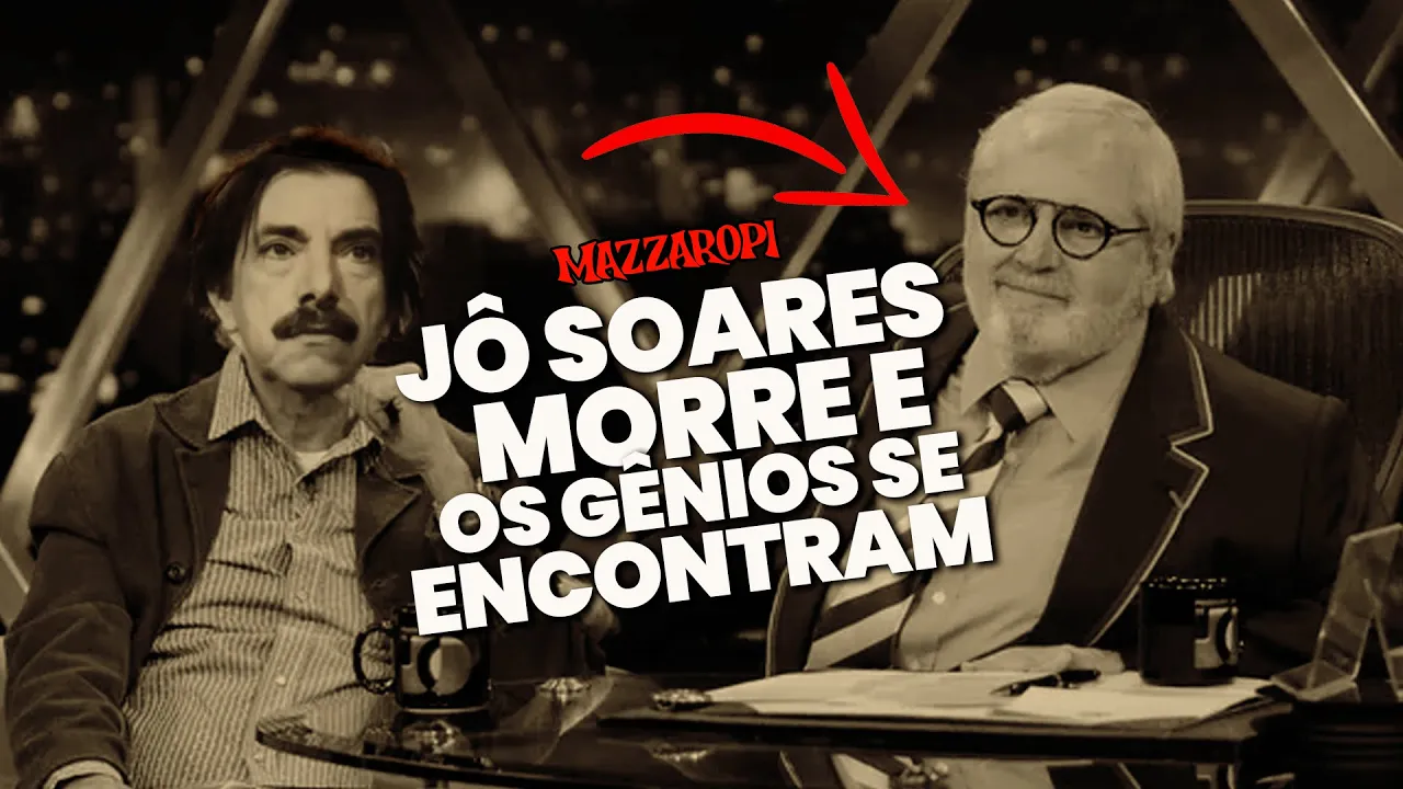 Jô Soares | O encontro celeste entre os gênios | Jô fala sobre Mazzaropi no seu programa