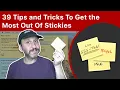 39 Tips and Tricks To Get the Most Out Of macOS Stickies