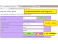Update or Edit Data into Database Using Stored Procedure in Asp Net C Hindi