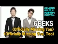 ✅긱스(GEEKS)&소유｜Officially Missing You & TOO｜광고 ❌｜4시간Ver.｜추천곡｜가사/LYRICS