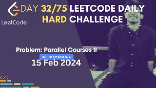 Day Problem Name Parallel Courses II Leetcode