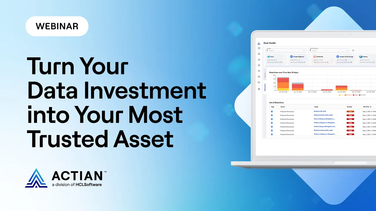 Turn Your Data Investment Into Your Most Trusted Asset