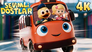 Bak Otobüs Geliyor 🚌 Sevimli Dostlar | Bebek ve Çocuk Şarkıları