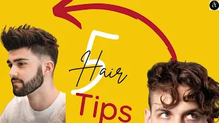 5 best hair care tips for men mens grooming get thick and strong hair aryxtar