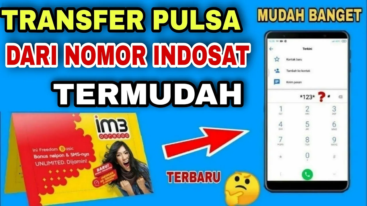 Cara Transfer pulsa Indosat  terbaru 2021 | aplikasi myIM3