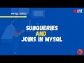 How to Work With Subqueries and Joins In MySQL In 60 Minutes OdinSchool