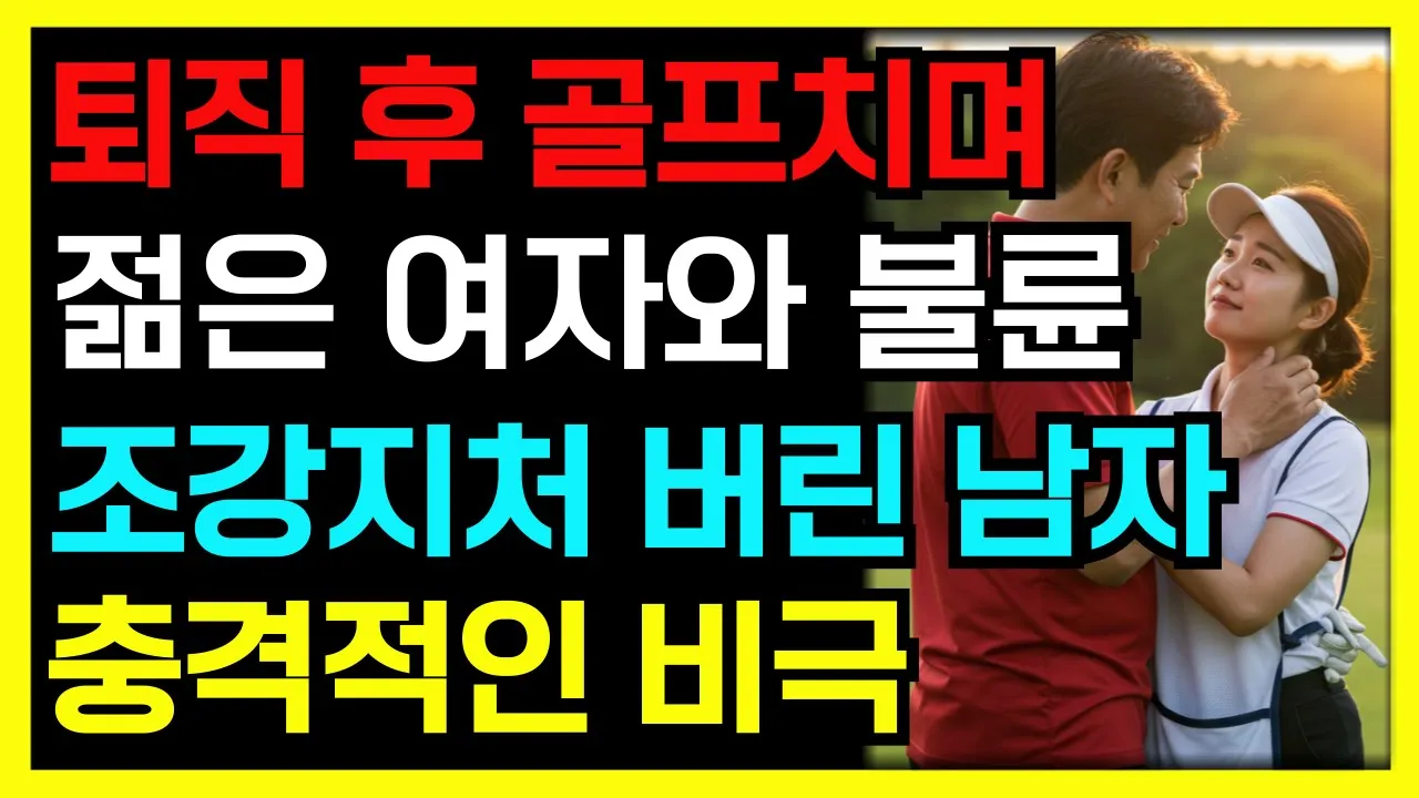 Outline Video 파크골프 치다가 황혼 연애에 빠진 남성의 비참한 결말ㅣ사연ㅣ오디오북ㅣ삶의지혜ㅣ오디오북ㅣ노후의지혜ㅣ인생사연