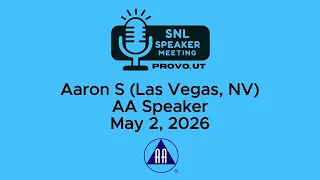 Aaron S Las Vegas NV - AA Speaker