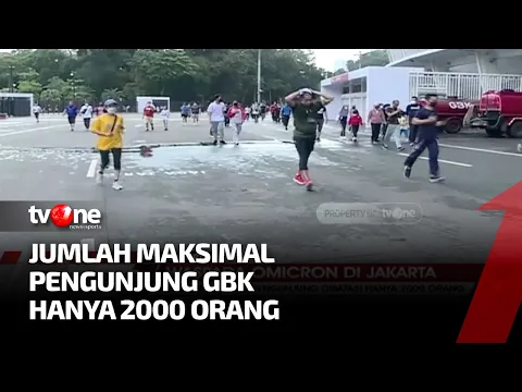 Antusias Warga untuk Olahraga di GBK Masih Tinggi Walaupun Covid-19 Meningkat