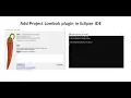 Add Project Lombok plugin in eclipse IDE