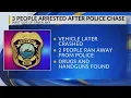 Car chase ends in three arrests Green Bay Police report finding guns and drugs