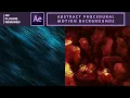 Abstract Procedural Motion Backgrounds in AE After Effects Tutorial