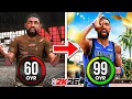 KYRIE IRVING BUILD 60 OVR to 99 OVR in 1 No Money Spent on NBA 2K26
