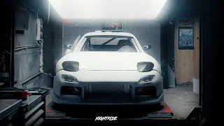 HUGE PROGRESS on Bozo's RX-7 | Nightride