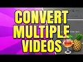 How To Convert Multiple Files with Handbrake