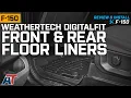 2015-2020 F150 Weathertech DigitalFit Front Over-the-Hump Rear Floor Liners Review Install