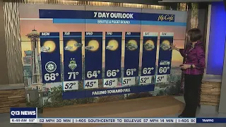 Rain cooler temperatures on the way Q13 FOX Seattle