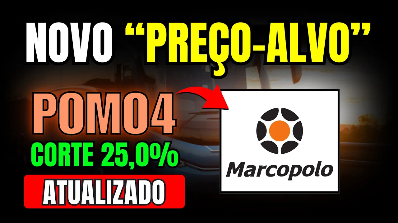 POMO4: ITAÚ BBA CORTOU EM 25% PA DE MARCOPOLO...E AGORA?