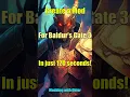 Create a Mod for Baldur s Gate 3 in 120 seconds