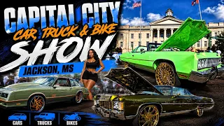 Capital City Car Truck Bike Show 2026 INSANE Donks Box Chevys Lifted Trucks Custom Bikes
