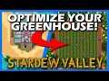 Stardew Valley GREEN HOUSE LAYOUT How to get the most out of your Greenhouse