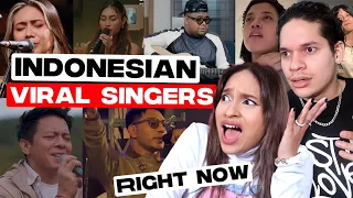 latinos react to indonesian singers that are going viral on tiktok right now 