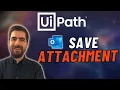 UiPath Save Outlook Email Attachments - How to Download Mail Attachments and Save Them to Folder