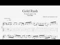 Tony Rice - Gold Rush TAB - bluegrass guitar tabs (PDF + Guitar Pro)