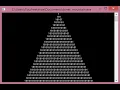 Small Basic Printing Binary Mountain pattern