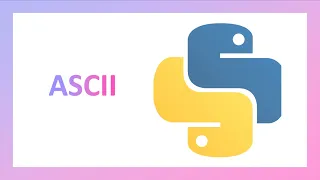 Write a python program to print ASCII character of any number or letter by using ord function