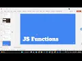 web1 lecture 14 JS syntax
