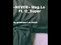 Download Lagu NEVER~ BY MAG.LO FT.O_SUPER (slowed +Verb￼) (repeats “NEVER AHH NEVER HAD MET SOMEONE LIKE YOU AHH”)