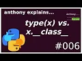 python type x -
