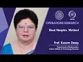 Dual Simplex Method