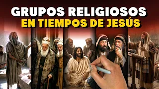 Grupos religiosos en tiempos de Jesús (saduceos, fariseos, esenios, zelotes, samaritanos...)
