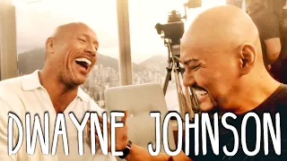 dwayne the rock johnson sumpah nih org gede bgt interview hongkong skyscraper