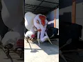 Lagu Ogoh Ogoh gajah putih raksasa 😱 #shorts #youtubeshorts #funny