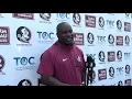 FSU Football David Johnson talks RB room Trey Benson s growth impact of Destyn Coleman