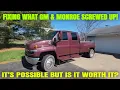 2005 C4500 FIXING WHAT GM MONROE SCREWED UP PT1