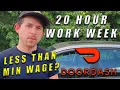 20 HOUR PART TIME DOORDASH WEEK - How much did we make Doordash UberEats
