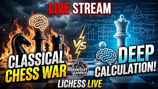 Playing Classical Chess on Lichess English Chess Live Stream