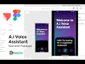 Building an AI Voice Assistant Prototype with ProtoPie Figma Interactive Voice UI Design