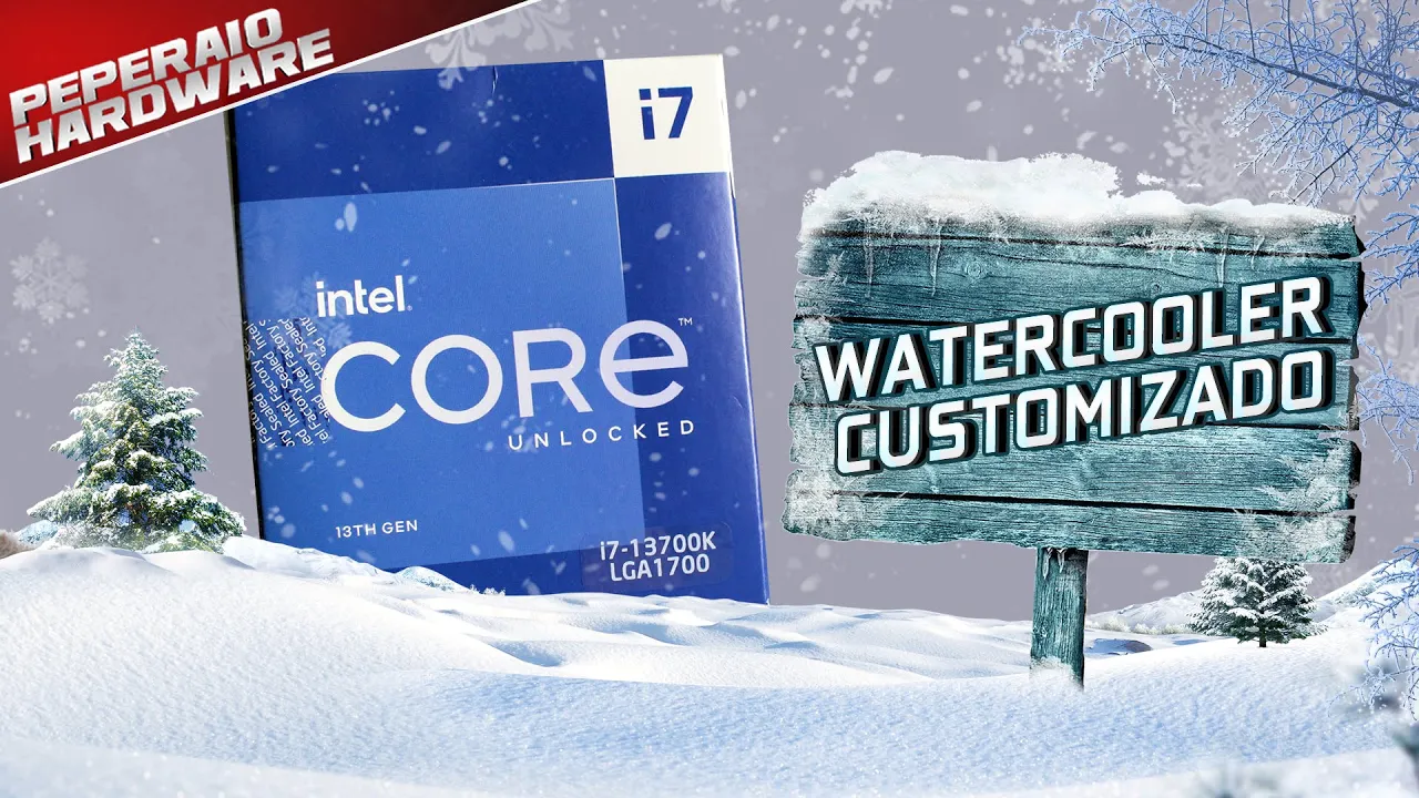 É ASSIM QUE EU VOU GELAR O I7 13700K (POSEIDON Pt.3)