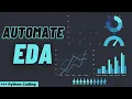 Automate EDA with One Line of Code ydata - profiling Python Tutorial