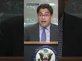 Reporter interrupts State Department press briefing for not being able to ask a question