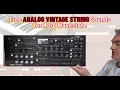 Free Vintage String Machine Sounds for Korg Wavestate
