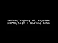 Sawung jabo ~ Kubuka topeng di wajahku ( lirik lagu )