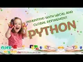 Python Image Processing - Inpainting With Local and Global Re nement