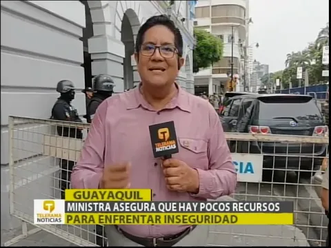 Ministra asegura que hay pocos recursos para enfrentar inseguridad