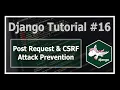 Django CSRF Tokens Post Request Python Django Tutorials In Hindi